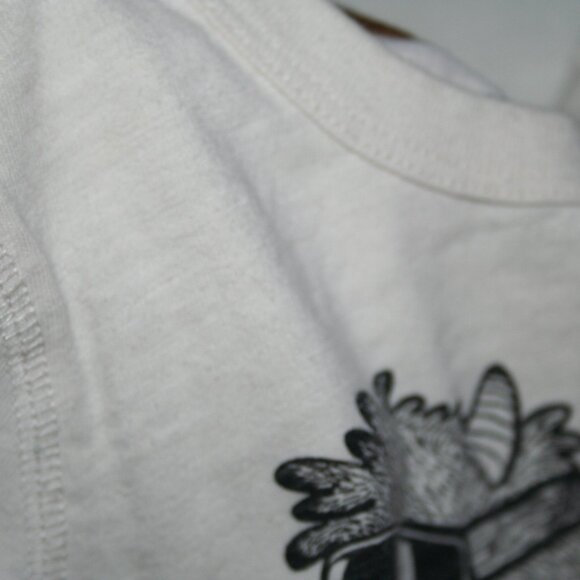 CARTERS YETI SNOWBOARD LONG SLEEVE TEE BOYS 6 CREAM EUC FUNNY GRAPHIC - Picture 10 of 11